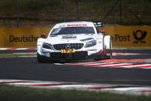 Di Resta leads Mercedes 1-2 in opening Hungarian race